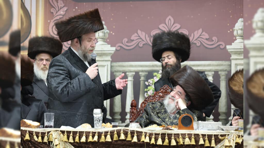 חצי יובל לויז'ניץ אלעד בשילוב שבע ברכות לנכדת האדמו"ר