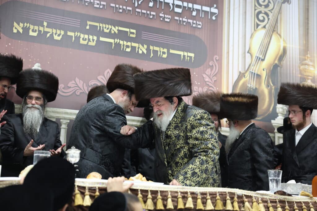 חצי יובל לויז'ניץ אלעד בשילוב שבע ברכות לנכדת האדמו"ר
