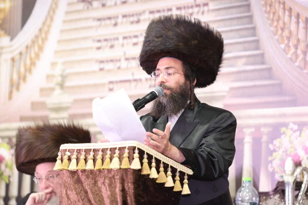 חצי יובל לויז'ניץ אלעד בשילוב שבע ברכות לנכדת האדמו"ר