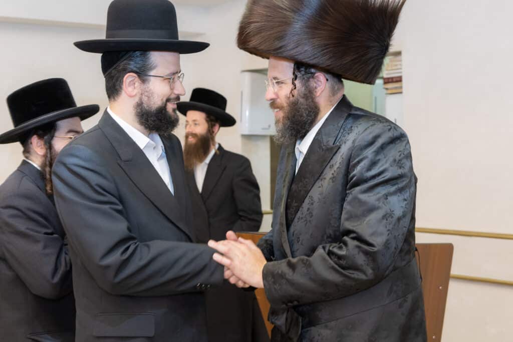 גלריה: בכירי העירייה בשבע ברכות של שלומי אמונים