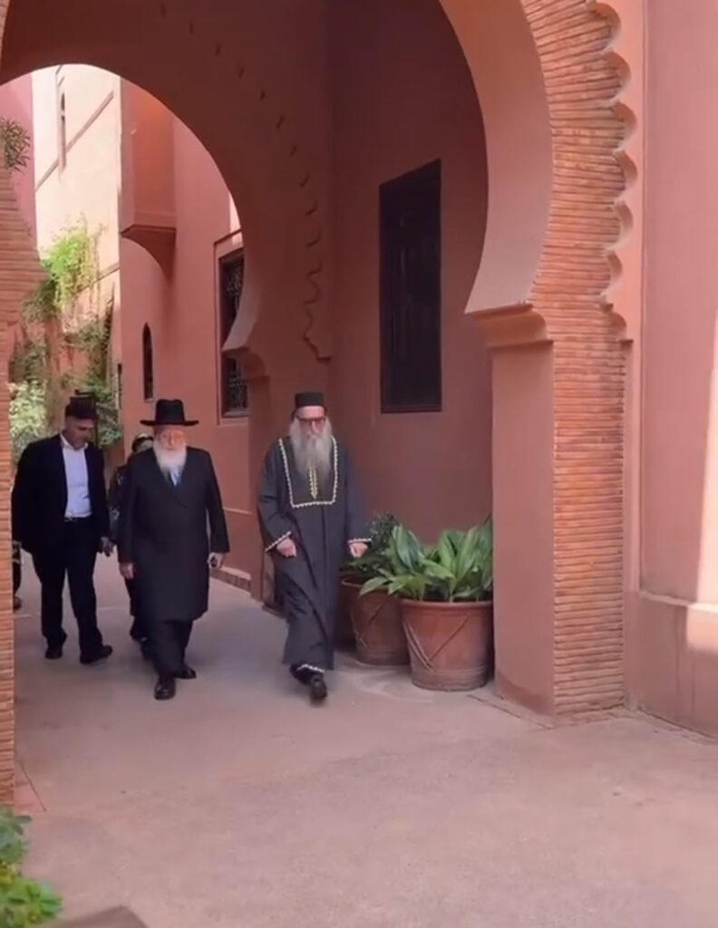 גלריה: מסעו של הגר"ח פינטו בקברי אבותיו במרוקו