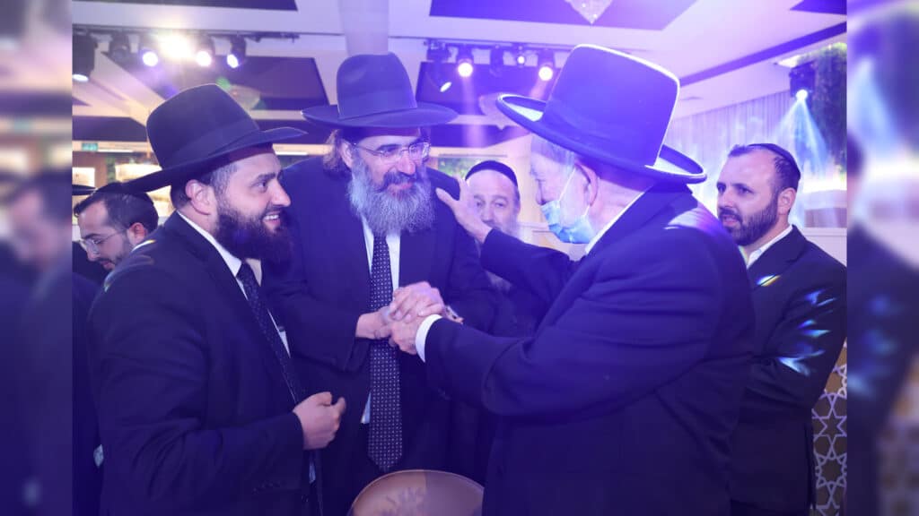 גלריה: שמחת הבר מצוה לנינו של הגאון רבי יצחק כהן