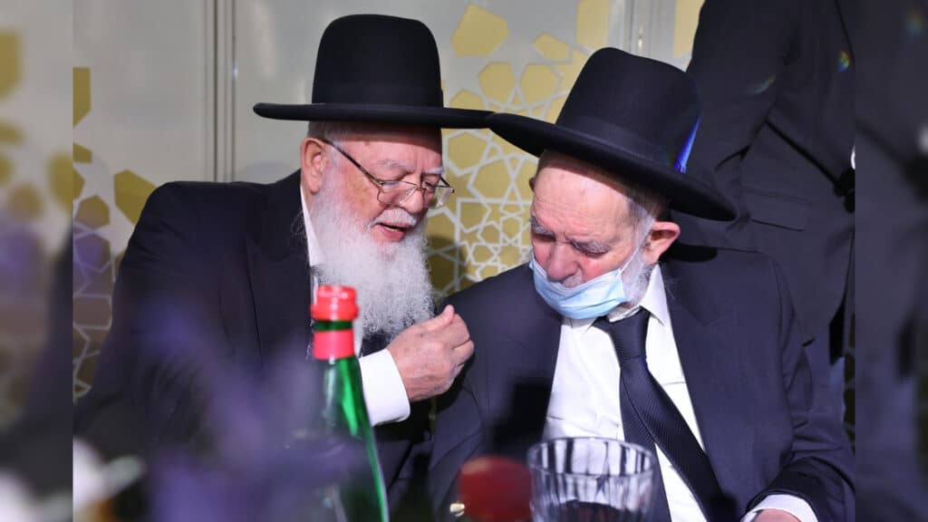גלריה: שמחת הבר מצוה לנינו של הגאון רבי יצחק כהן