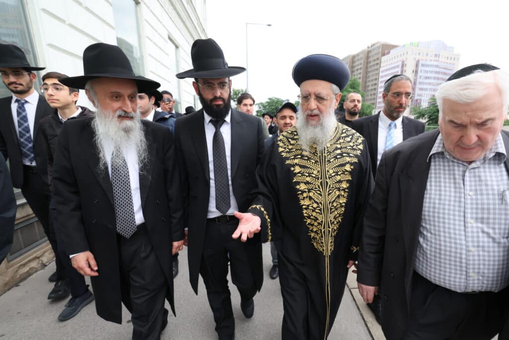 מסע הראשון לציון הגאון רבי דוד יוסף לחיזוק הקהילות באירופה‬