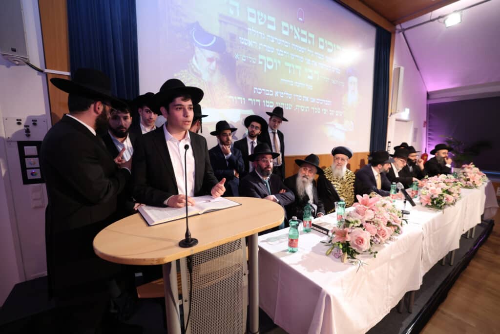 מסע הראשון לציון הגאון רבי דוד יוסף לחיזוק הקהילות באירופה‬