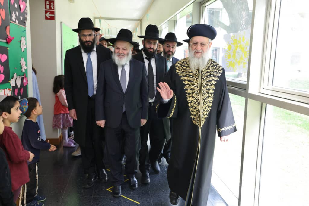 מסע הראשון לציון הגאון רבי דוד יוסף לחיזוק הקהילות באירופה‬