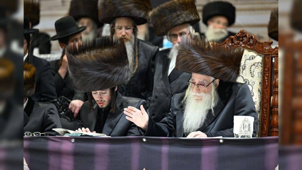 שמחת נישואי נכדת כ"ק מרן האדמו"ר מצאנז שליט"א