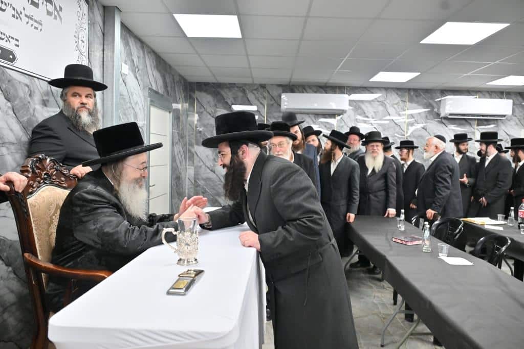 כנס חיזוק מרכזי בחסידות 'תולדות משה' בראשות האדמו"ר