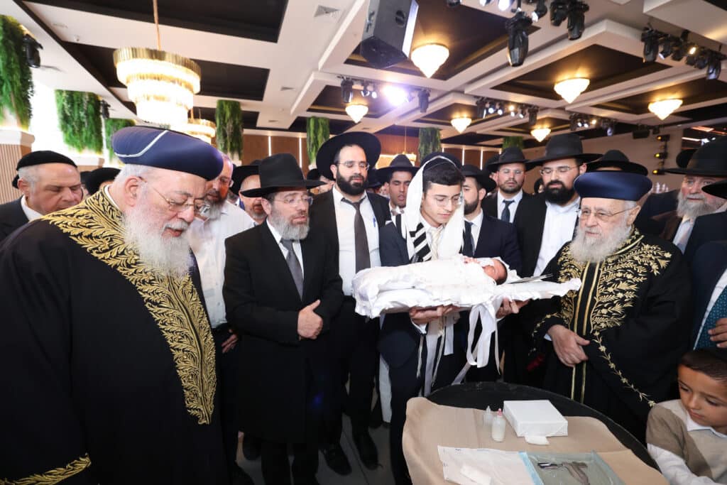 גלריה: שמחת הברית לנין המשותף של הראשונים לציון