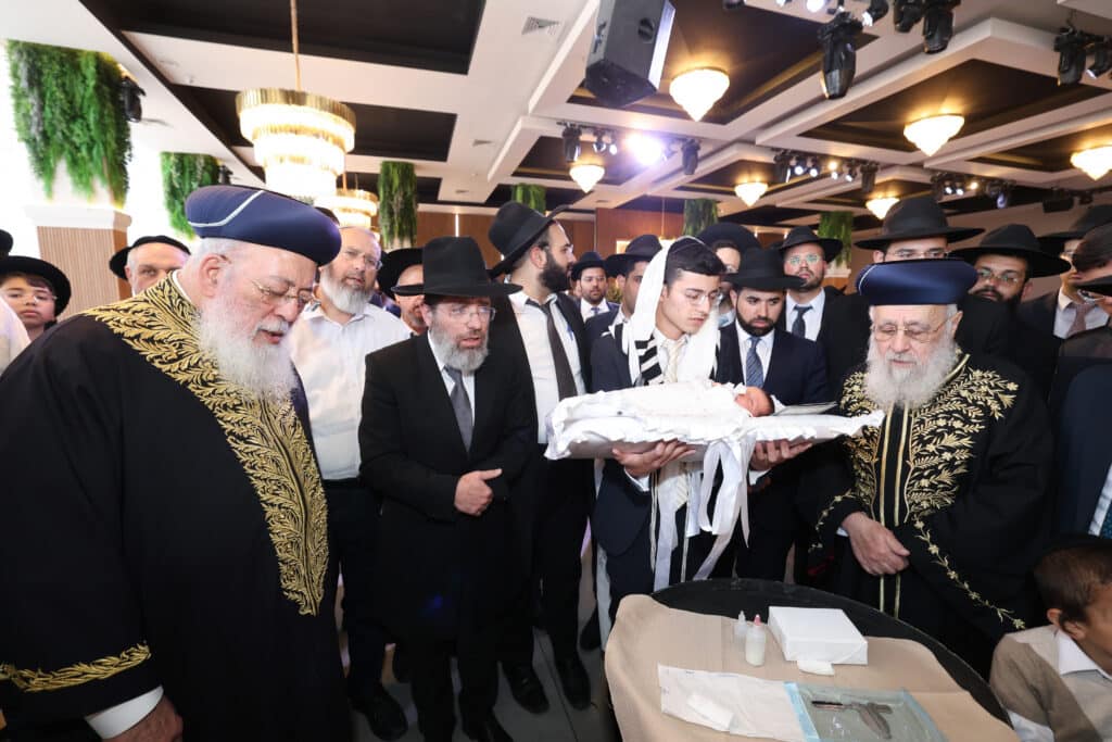 גלריה: שמחת הברית לנין המשותף של הראשונים לציון
