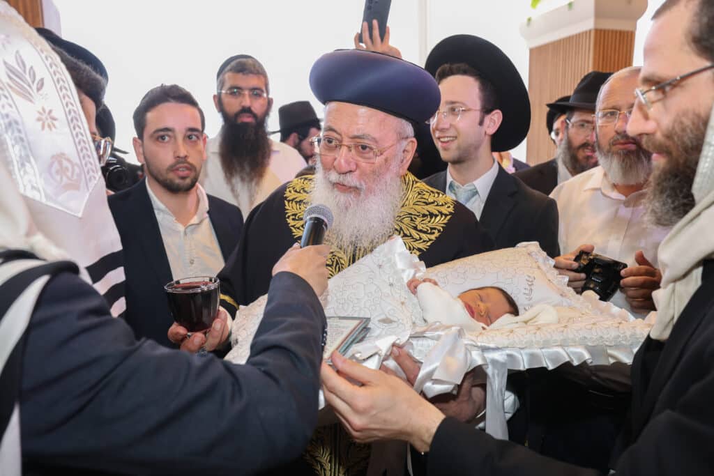 גלריה: שמחת הברית לנין המשותף של הראשונים לציון