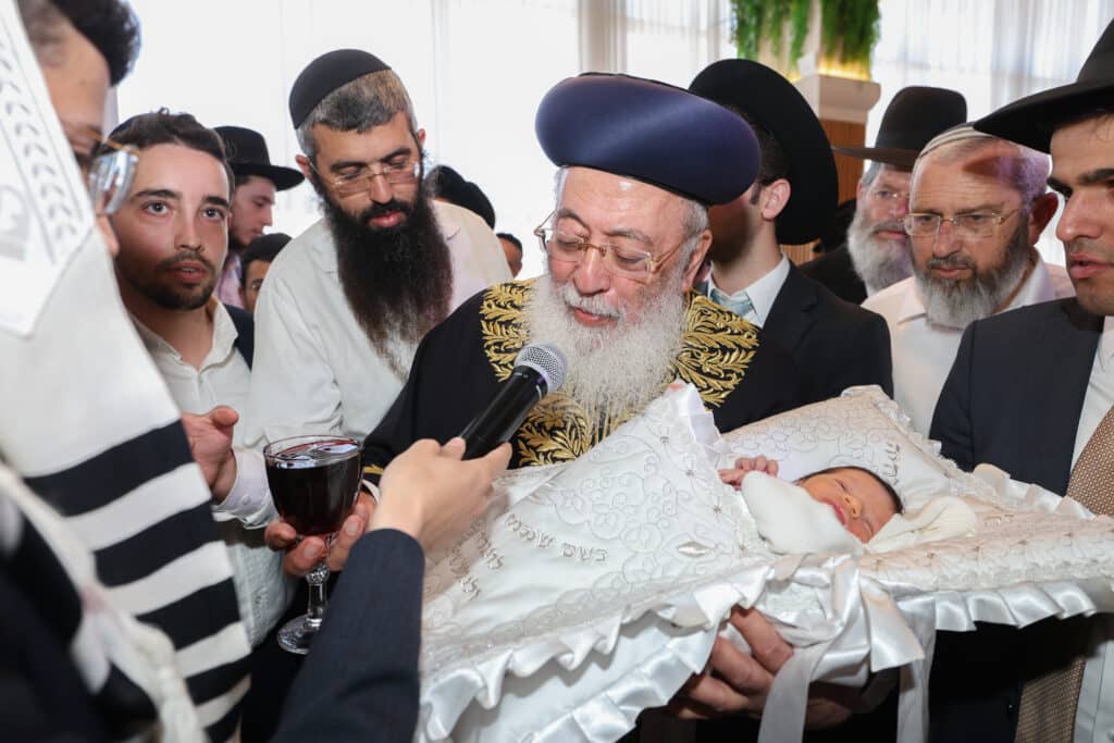 גלריה: שמחת הברית לנין המשותף של הראשונים לציון