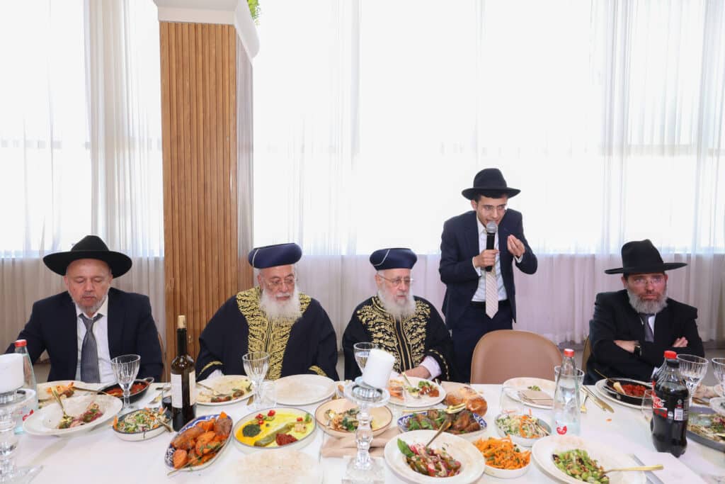 גלריה: שמחת הברית לנין המשותף של הראשונים לציון