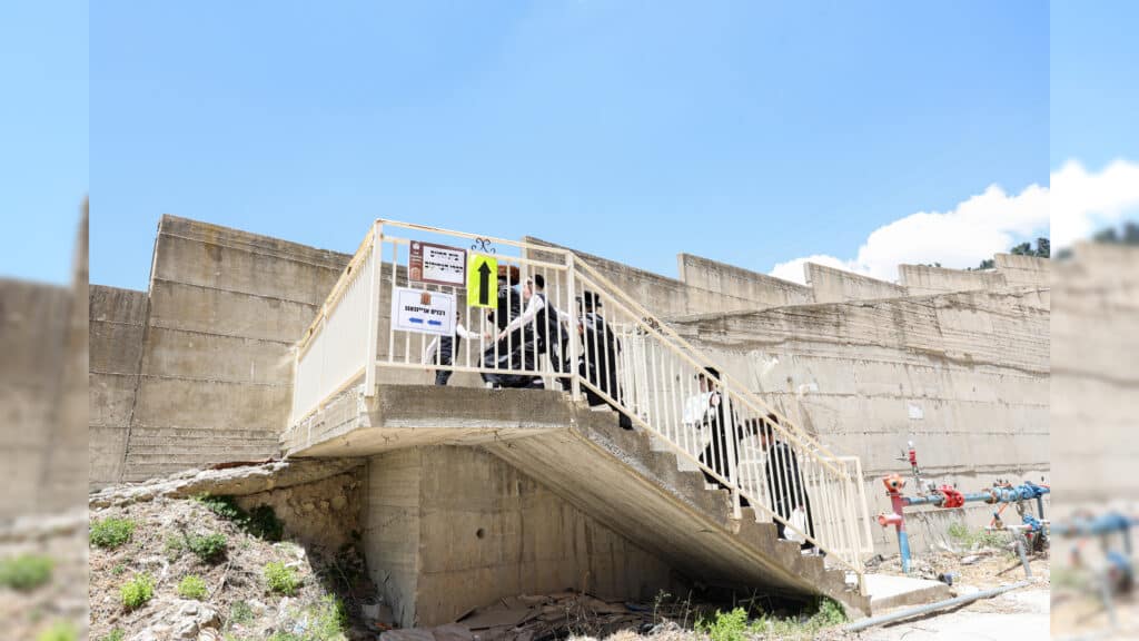 שבת 'זכרו' בעיה"ק צפת של חברי קהל 'יטב לב' דסאטמאר