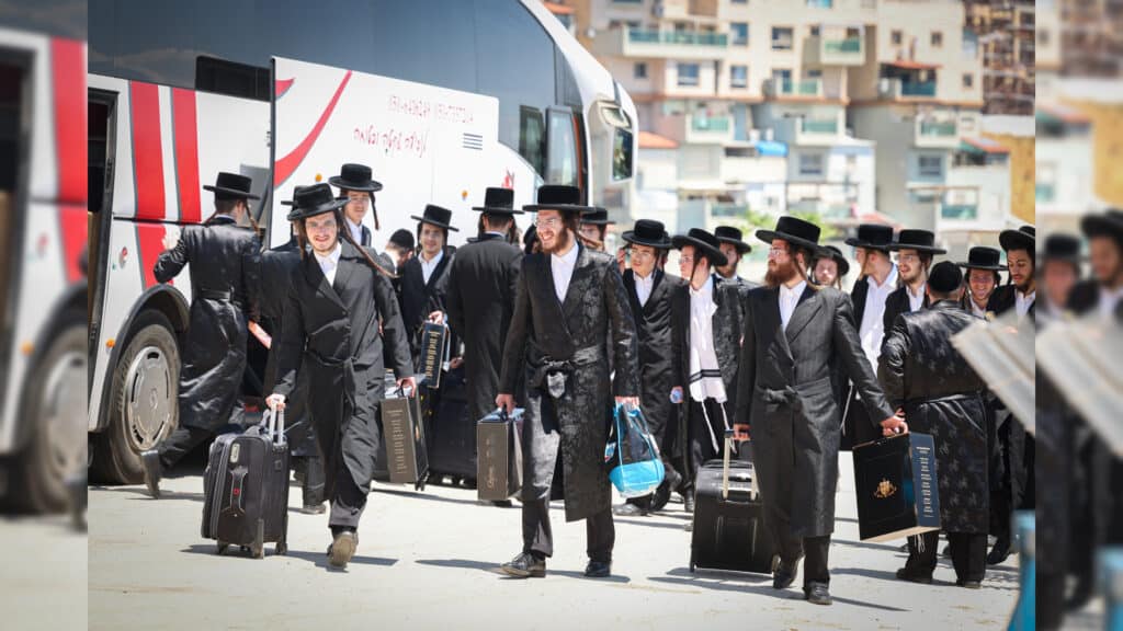 שבת 'זכרו' בעיה"ק צפת של חברי קהל 'יטב לב' דסאטמאר