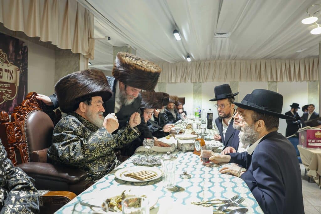 שבע ברכות יוקרתי של מכון 'אור פני משה' בויז'ניץ