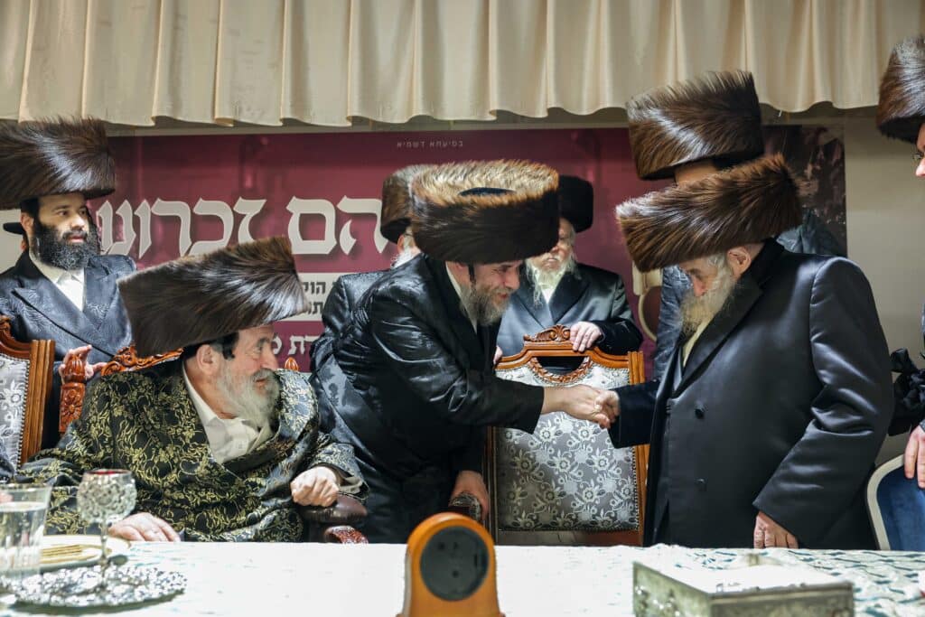 שבע ברכות יוקרתי של מכון 'אור פני משה' בויז'ניץ