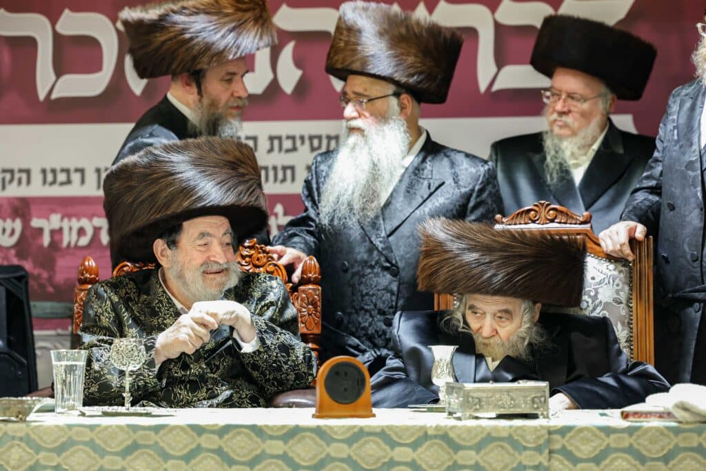 שבע ברכות יוקרתי של מכון 'אור פני משה' בויז'ניץ