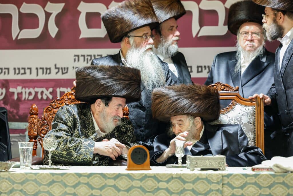 שבע ברכות יוקרתי של מכון 'אור פני משה' בויז'ניץ