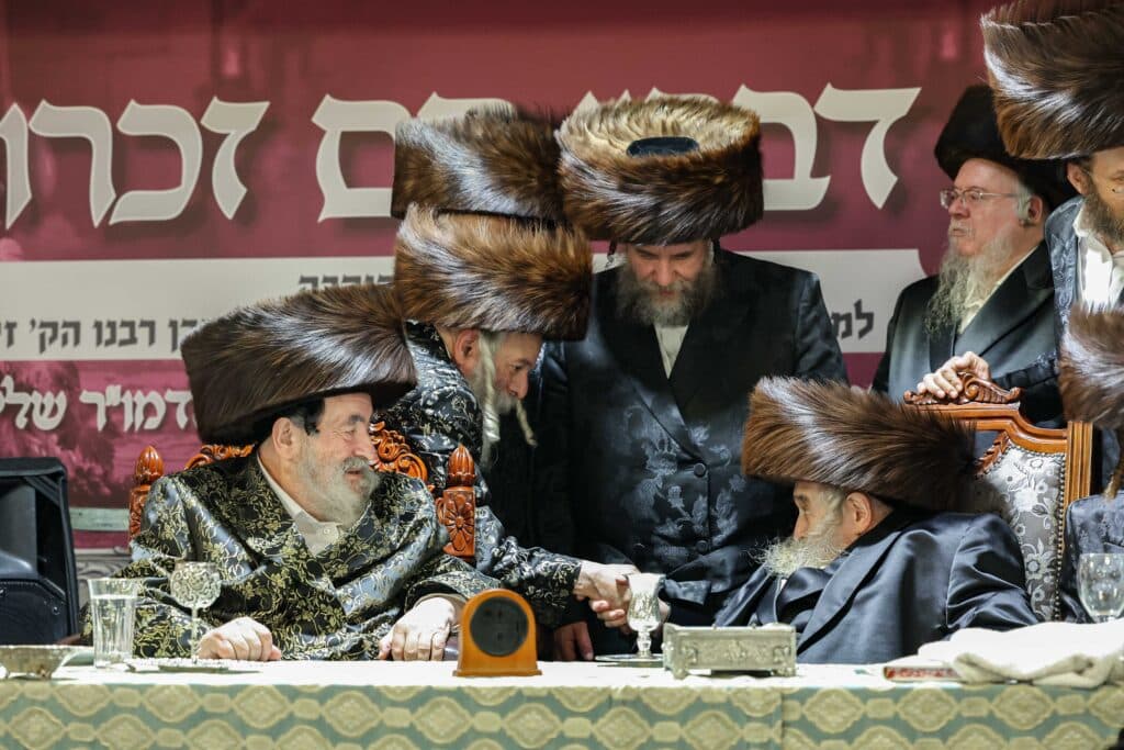 שבע ברכות יוקרתי של מכון 'אור פני משה' בויז'ניץ