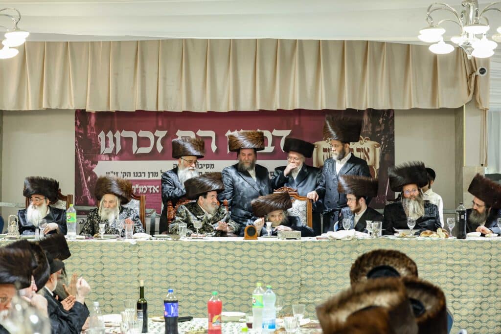 שבע ברכות יוקרתי של מכון 'אור פני משה' בויז'ניץ