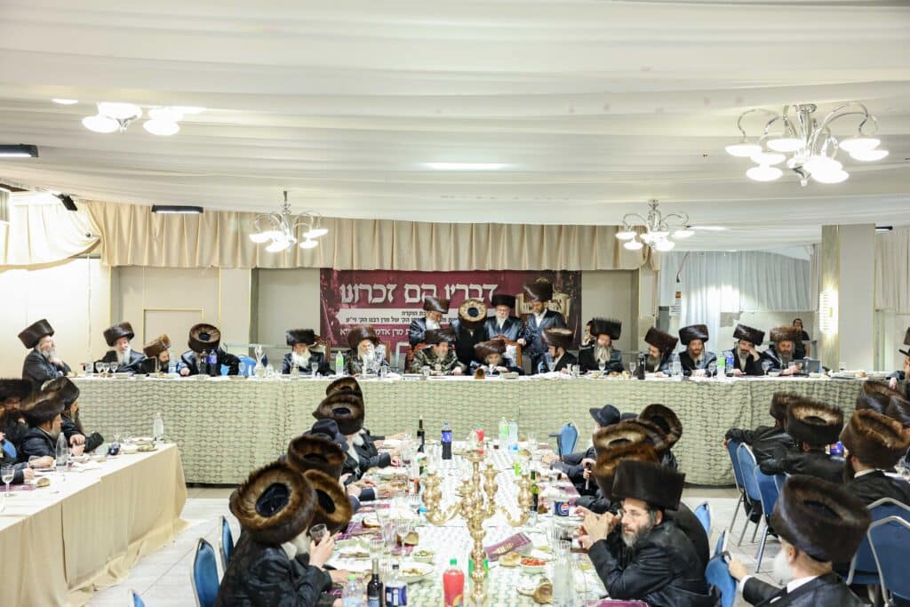 שבע ברכות יוקרתי של מכון 'אור פני משה' בויז'ניץ