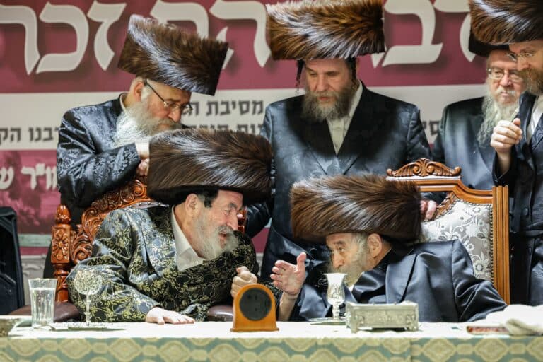 שבע ברכות יוקרתי של מכון 'אור פני משה' בויז'ניץ