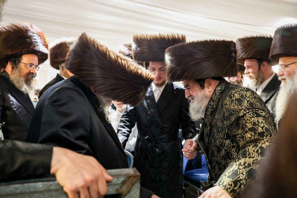 שבע ברכות יוקרתי של מכון 'אור פני משה' בויז'ניץ