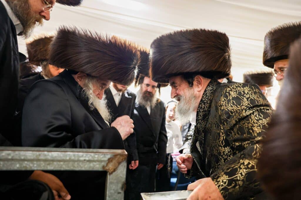 שבע ברכות יוקרתי של מכון 'אור פני משה' בויז'ניץ