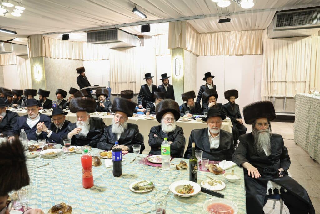 שבע ברכות יוקרתי של מכון 'אור פני משה' בויז'ניץ
