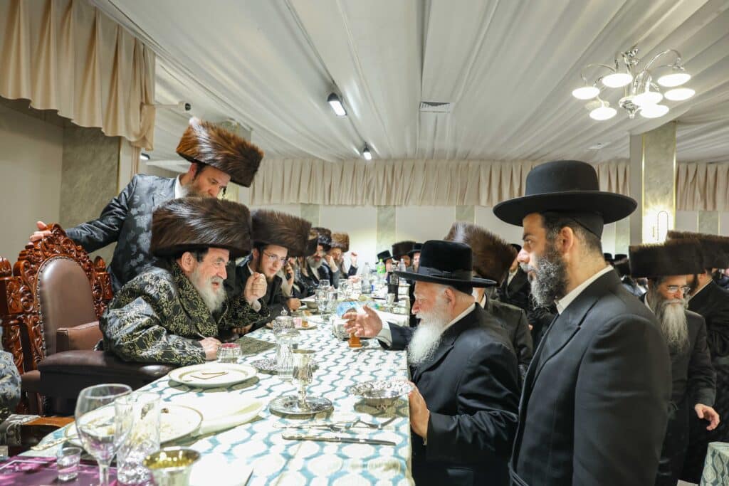 שבע ברכות יוקרתי של מכון 'אור פני משה' בויז'ניץ