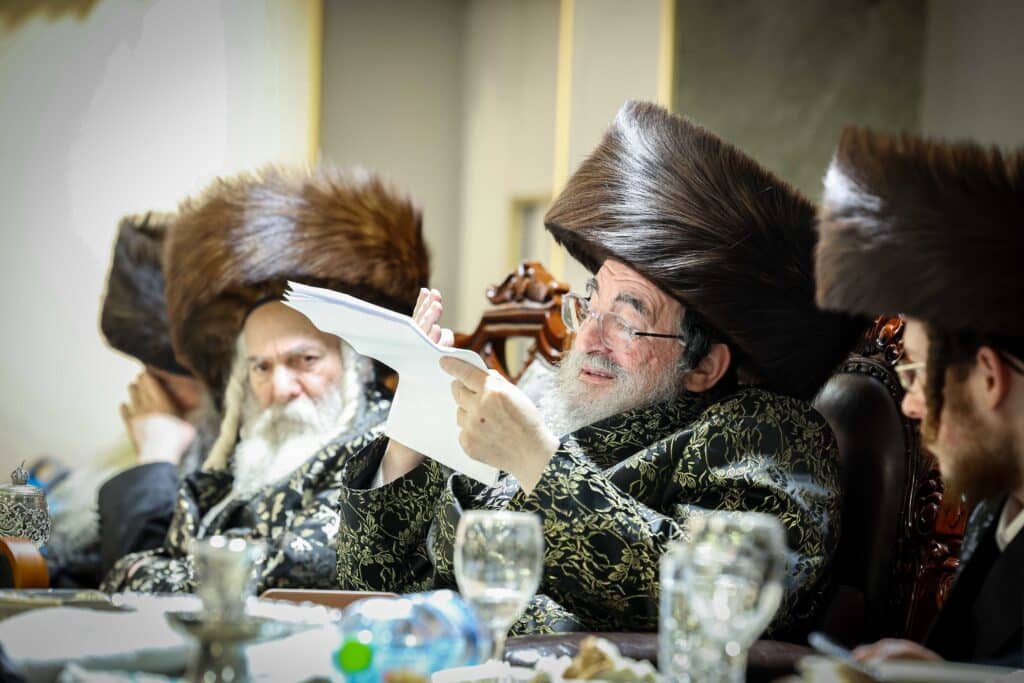 שבע ברכות יוקרתי של מכון 'אור פני משה' בויז'ניץ