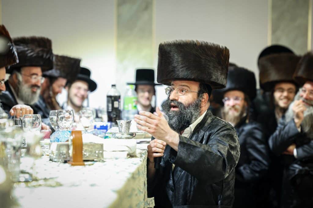 שבע ברכות יוקרתי של מכון 'אור פני משה' בויז'ניץ