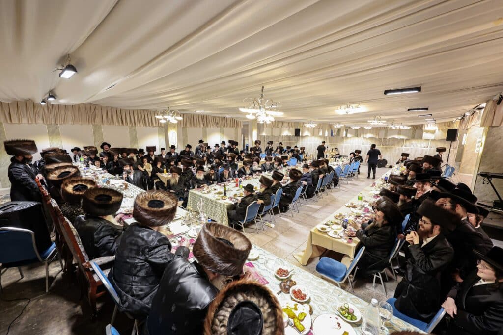 שבע ברכות יוקרתי של מכון 'אור פני משה' בויז'ניץ