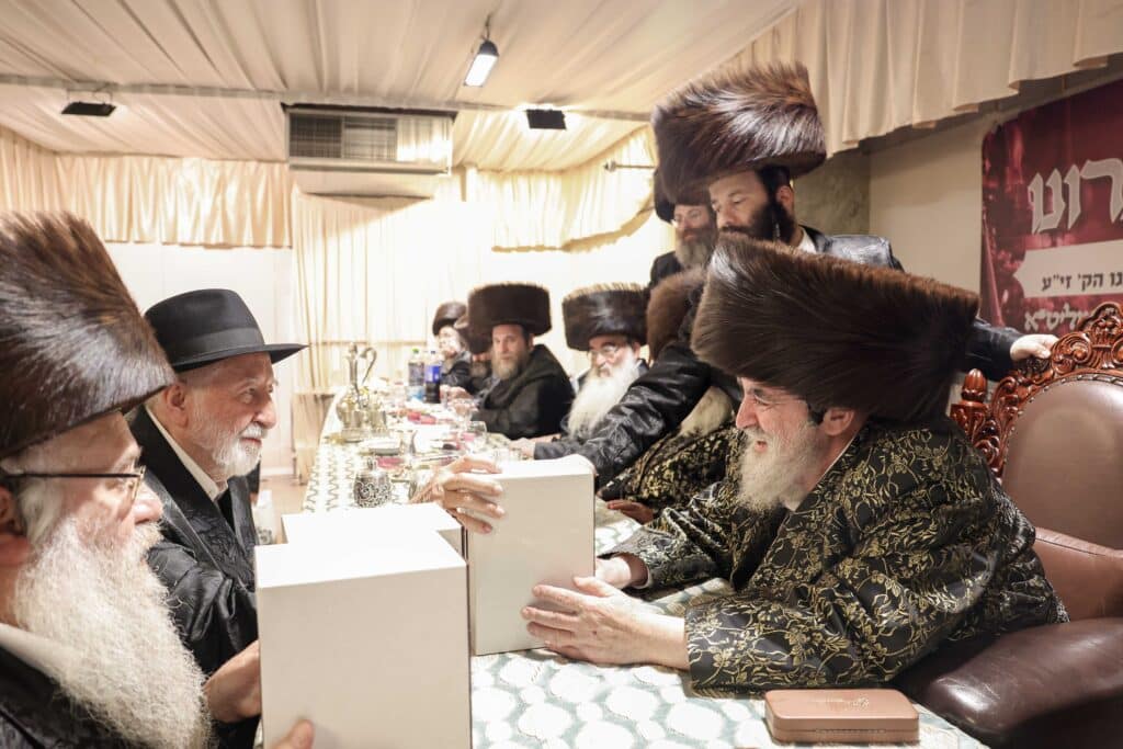 שבע ברכות יוקרתי של מכון 'אור פני משה' בויז'ניץ