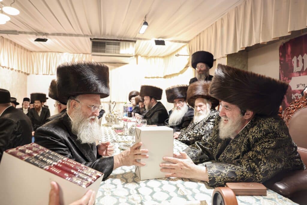 שבע ברכות יוקרתי של מכון 'אור פני משה' בויז'ניץ