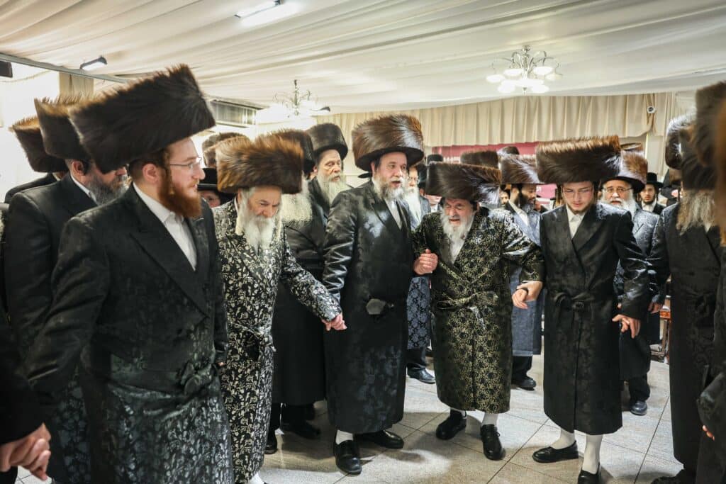 שבע ברכות יוקרתי של מכון 'אור פני משה' בויז'ניץ