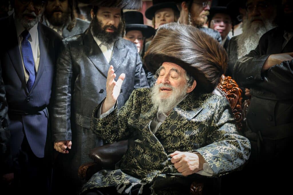 שבע ברכות יוקרתי של מכון 'אור פני משה' בויז'ניץ