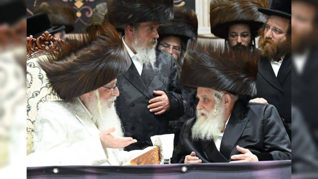 שמחת נישואי נכדת כ"ק מרן האדמו"ר מצאנז שליט"א