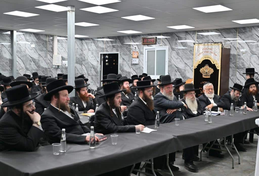 כנס חיזוק מרכזי בחסידות 'תולדות משה' בראשות האדמו"ר