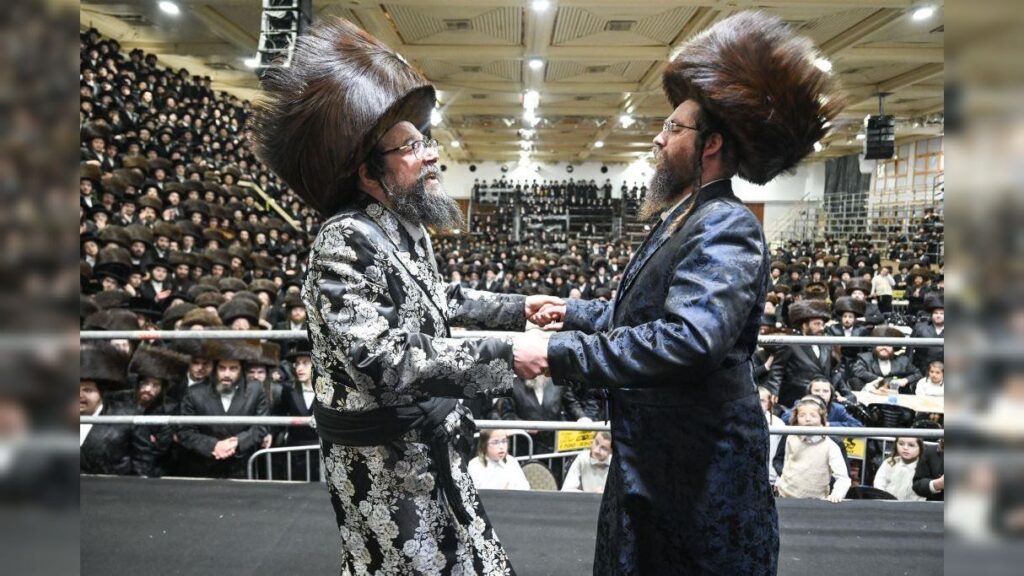 שמחת נישואי נכדת כ"ק מרן האדמו"ר מצאנז שליט"א