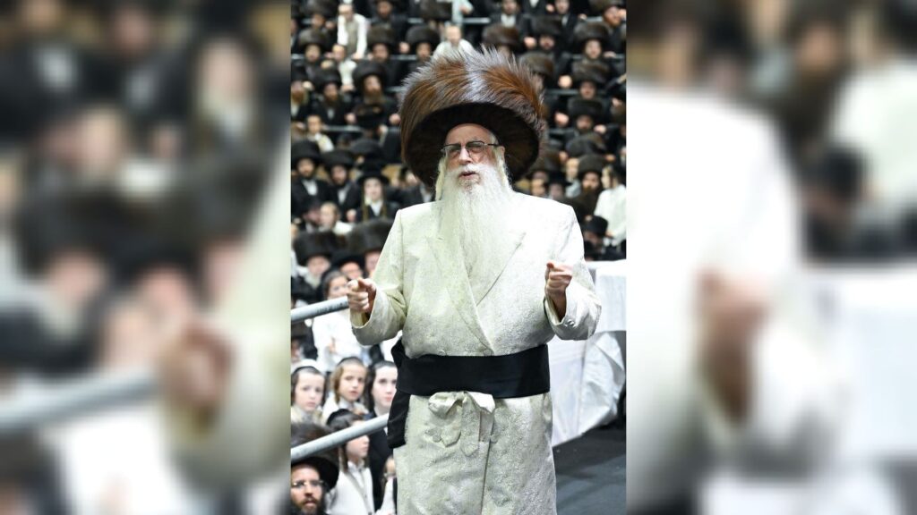 שמחת נישואי נכדת כ"ק מרן האדמו"ר מצאנז שליט"א