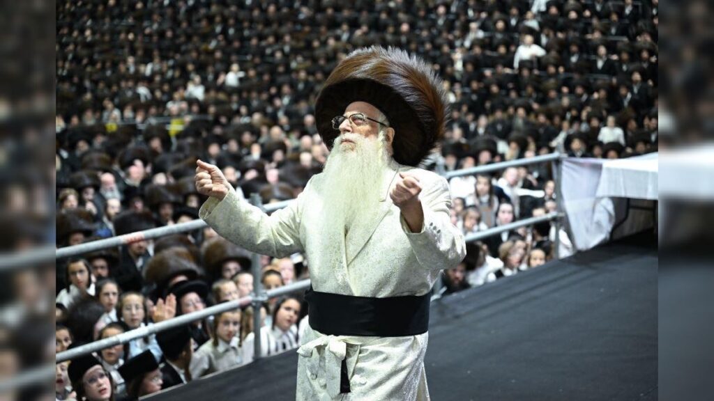 שמחת נישואי נכדת כ"ק מרן האדמו"ר מצאנז שליט"א