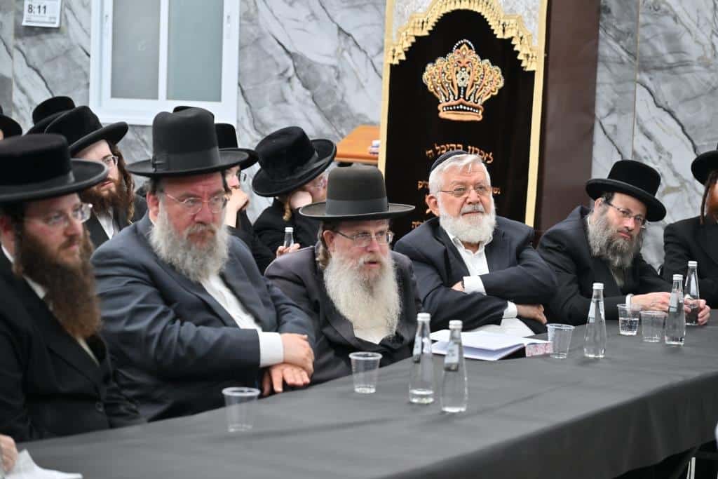 כנס חיזוק מרכזי בחסידות 'תולדות משה' בראשות האדמו"ר