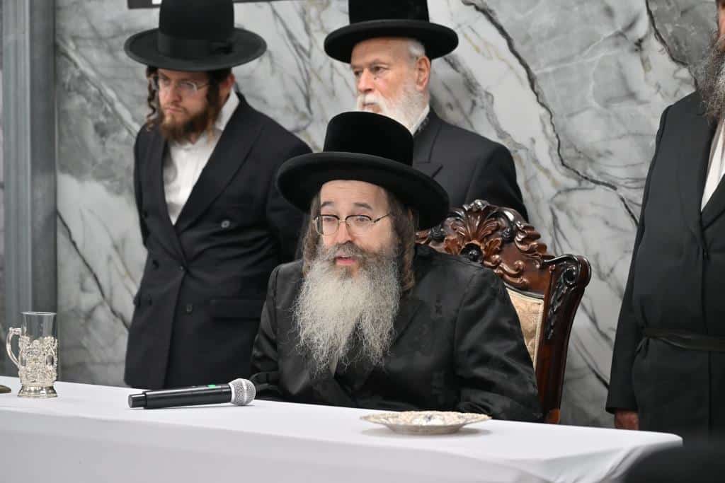 כנס חיזוק מרכזי בחסידות 'תולדות משה' בראשות האדמו"ר