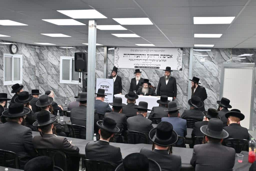 כנס חיזוק מרכזי בחסידות 'תולדות משה' בראשות האדמו"ר