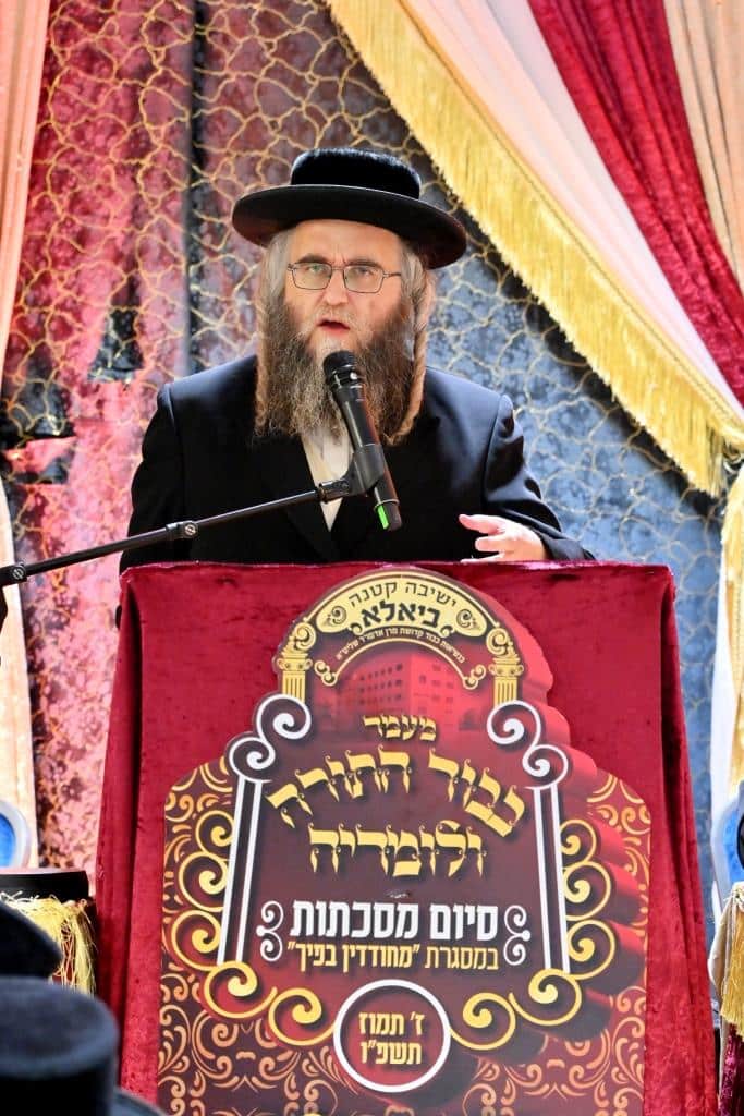 גלריה: המעמד בביאלא והסיפור המרגש של האדמו"ר