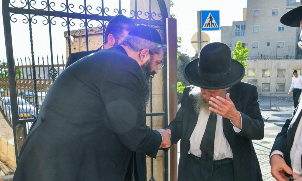 הגר"א פילץ בישיבה הגדולה "אוהל תורה"