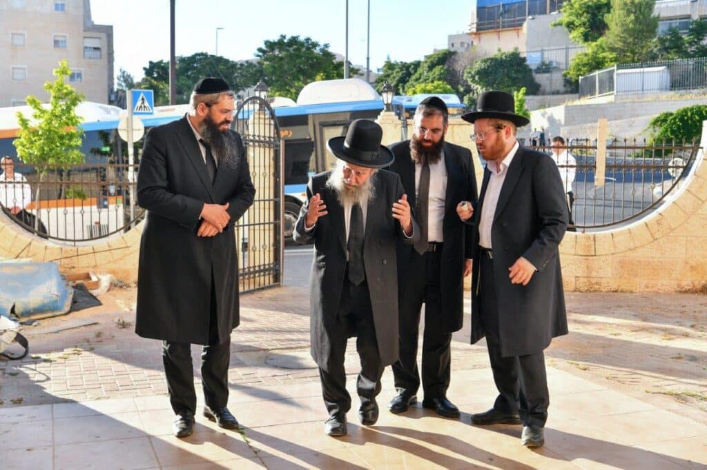 הגר"א פילץ בישיבה הגדולה "אוהל תורה"
