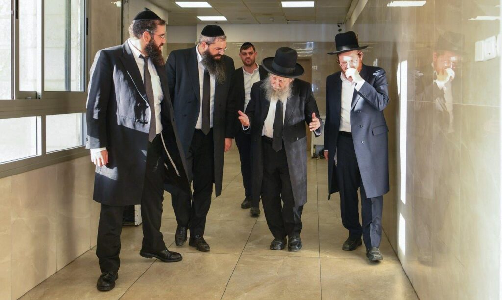 הגר"א פילץ בישיבה הגדולה "אוהל תורה"